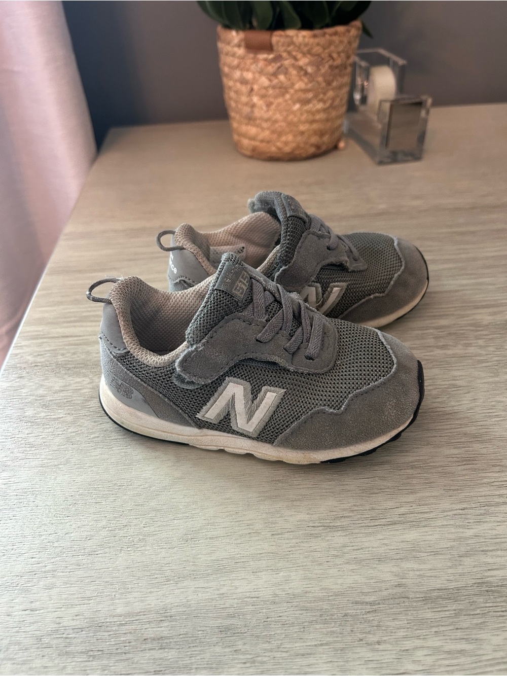 New Balance Kids Gray 515